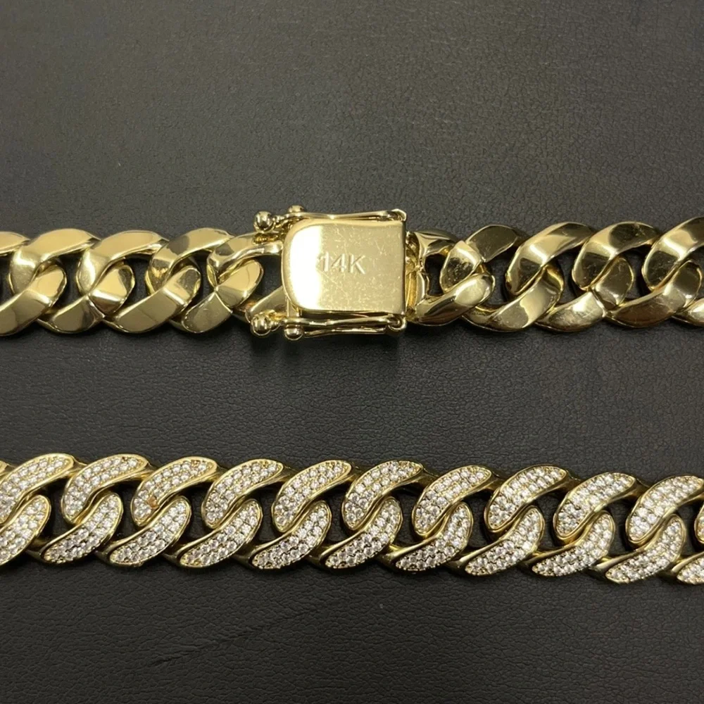 Harlem Bling Iced Out Cuban Link Chain